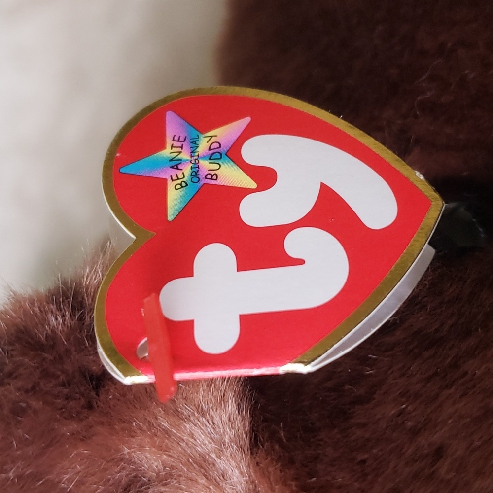 Ty Chocolate Moose Buddy🦌Large Plush Wildlife🦌Kids Toy Animal Collectible, NWT - Picture 3 of 11